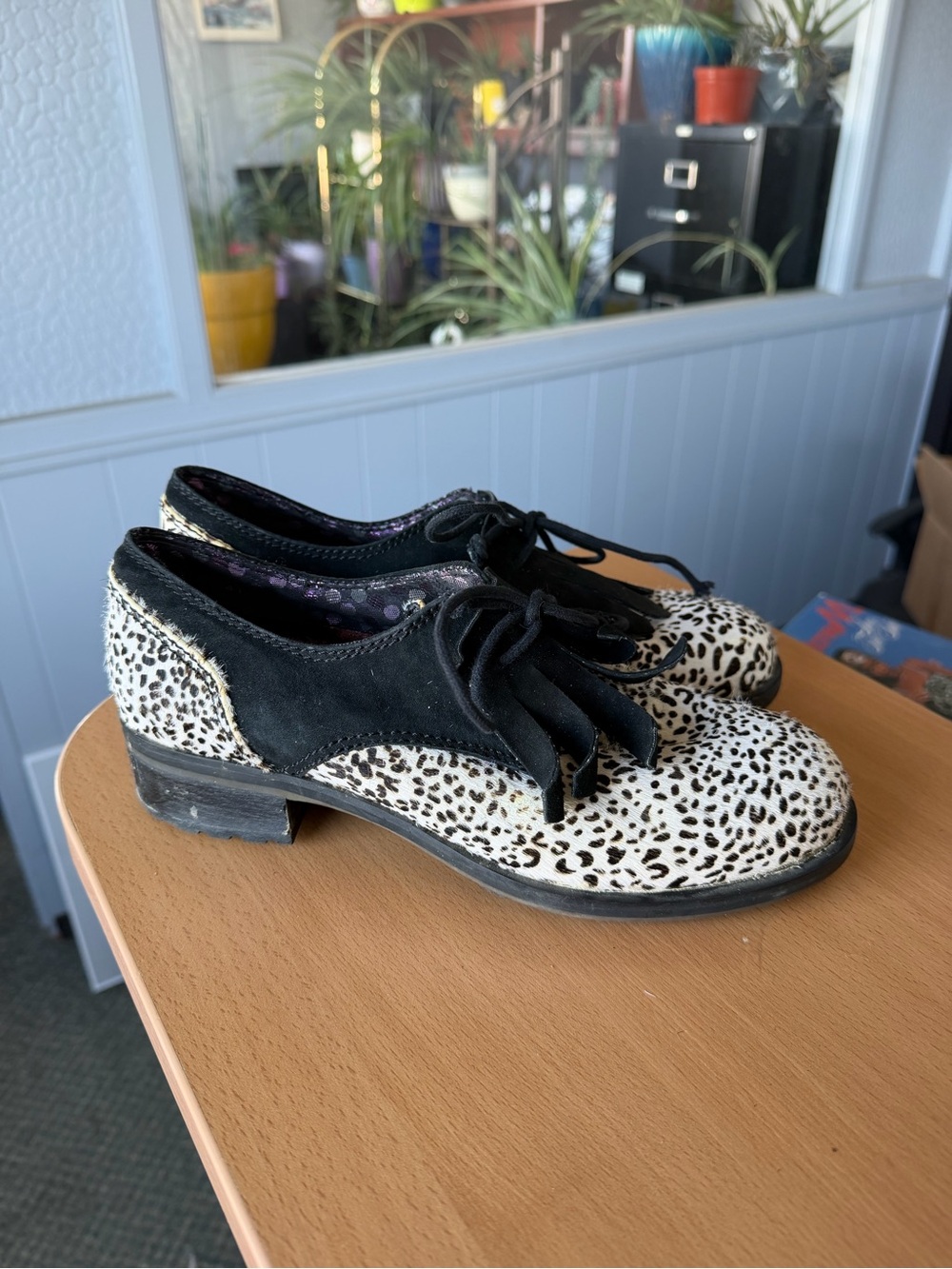 Irregular Choice Mutiny Leopard Print Shoes - Picture 2 of 11